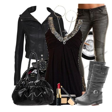 180 best Biker Chick Outfits images on Pinterest | Biker chick outfit, Bikers and Babe