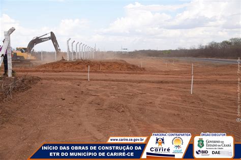 Groa Ras A Pioneira Do Sert O Do Cear Iniciadas As Primeiras Obras