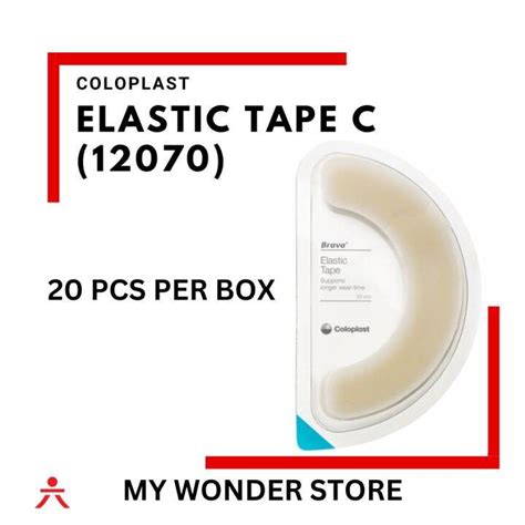 Cp 12070 Coloplast Brava Elastic Tape Supports The Rim Of Ostomy