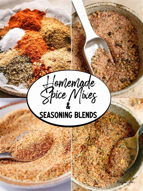 Homemade Spice Mix Recipes