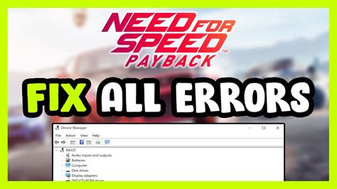 FIX Need For Speed Payback Crashing Freezing Not Launching Stuck