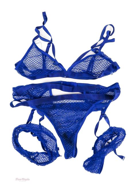 Nicole Aria Royal Blue Extra Juicy Set Fans Utopia