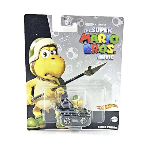Hot Wheels Koopa Troopa The Super Mario Bros Movie Mini Hunts
