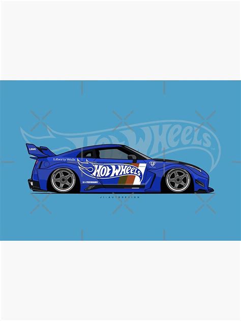 Nissan Gt R R Liberty Walk Silhouette Hot Wheels Photographic Print For Sale By Ji