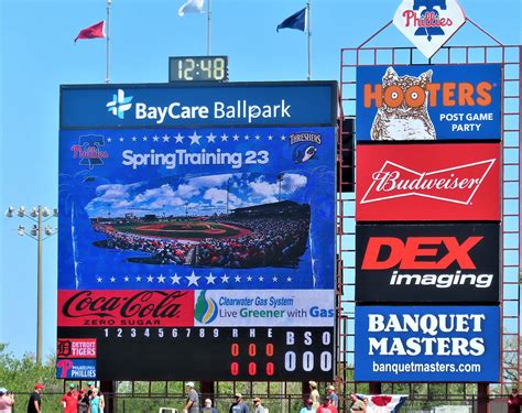 Baycare Ballpark Philadelphia Phillies Spring Training