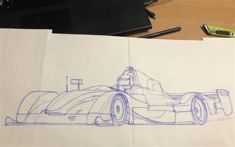 Racecar sketch i did today : r/sketches