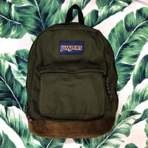 Vintage 90s Jansport Backpack Green On Mercari Jansport Jansport Backpack Backpacks