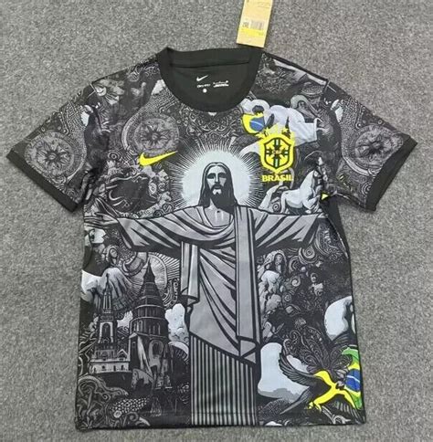 Brazil Jesus Christ The Redeemer Jersey Kit Special Edition