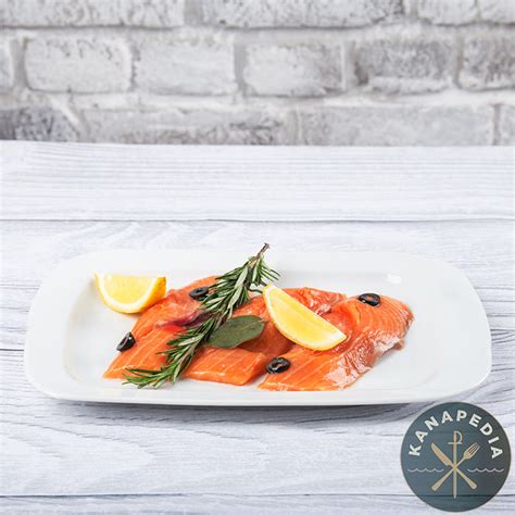 ЛОСОСЬ В МАРИНАДЕ 500 гр. – Кейтеринг СПб. Фуршеты, Банкеты, Доставка ...