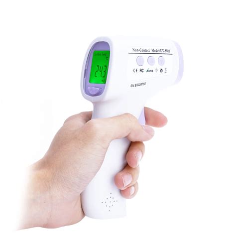 Uv 8808 Professional Lcd Screen Display Infrared Thermometer Gun Non Contact Body Temperature