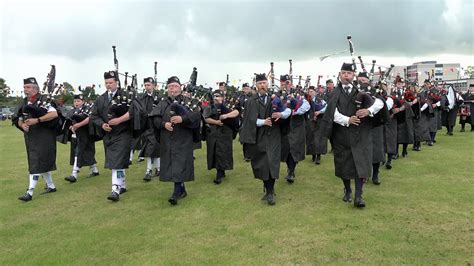 Scotland The Brave Set By The Massed Pipe Bands For The Opening Of 2023