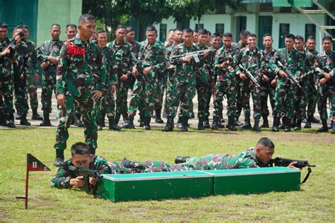 Asah Naluri Tempur Prajurit Guntur Geni Kostrad Laksanakan Latihan