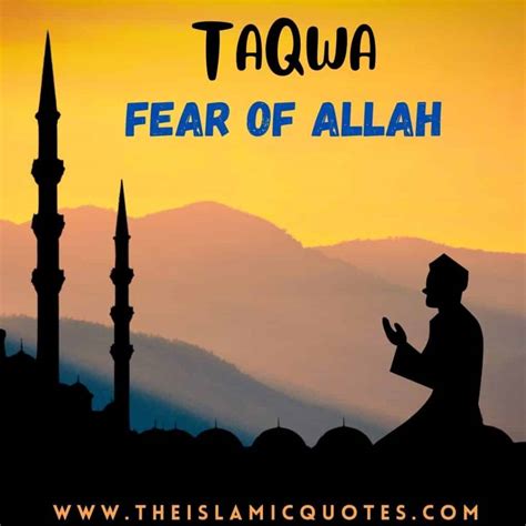 What Is Taqwa Important Things To Know About Taqwa