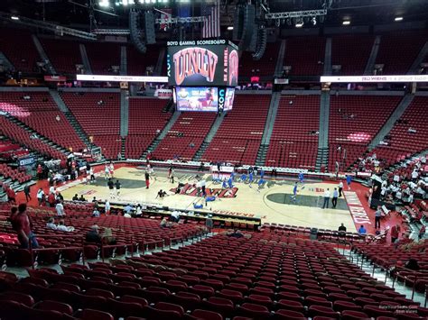 Thomas And Mack Center Seating Chart A Visual Reference Of Charts Chart Master