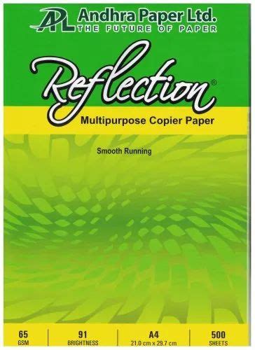 White Reflection A Gsm Copier Paper For Office At Rs Box In