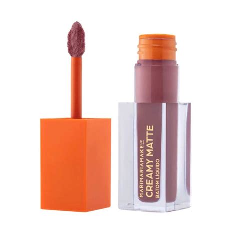 Batom L Quido Mari Maria Makeup Creamy Matte Rose Nude Beleza Na Web