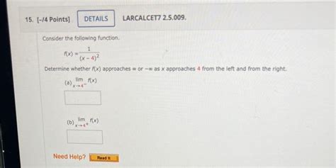 Solved Consider The Following Function F X X4 21 Chegg