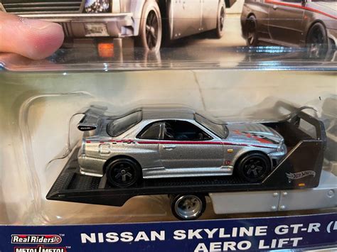 Hot Wheels Nissan Skyline R Team Transport Hobbies Toys Toys Games On Carousell