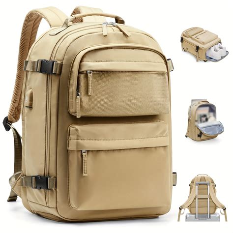 kingss backpack  women flight approved carry  nylon laptop bag