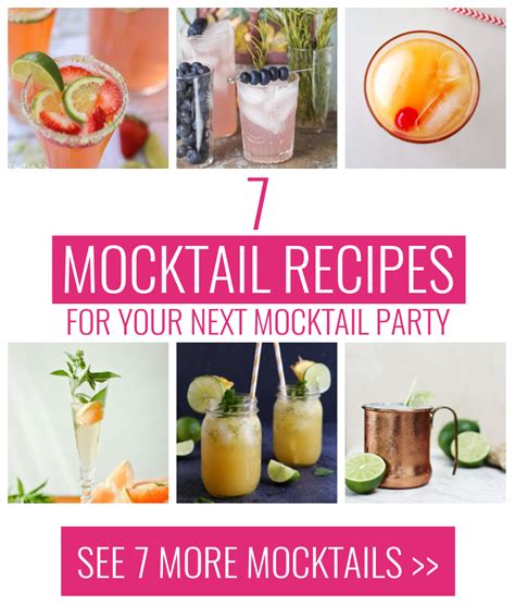 7 Delicious Mocktail Recipes for Your Next Mocktail Party | Mom Spark ...