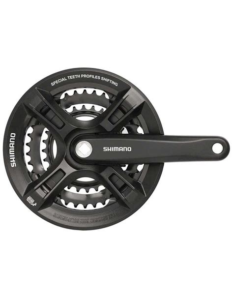 Shimano Altus FC M311 Crankset 7 8 Sp 175mm 28 38 48T Riveted