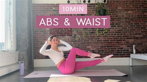 Min Abs Waist Pilates Toned Abs Snatched Waist No Equipment