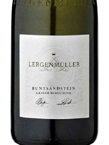 Lergenmüller Buntsandstein Grauer Burgunder Vivino Sverige