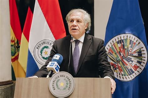 Luis Almagro Alerta Ante La Cercan A De Las Inaceptables Elecciones