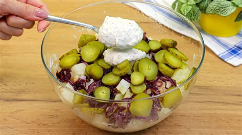 Der leckerste deutsche Salat Ich werde nie müde diesen Salat zu essen