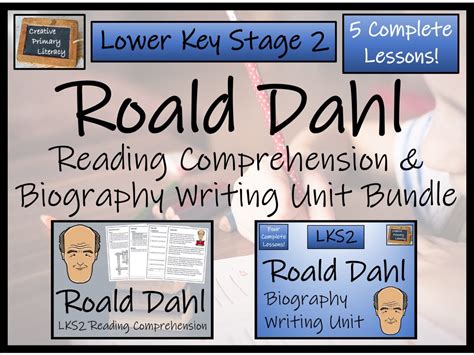 Lks2 Literacy Roald Dahl Reading Comprehension And Biography Bundle