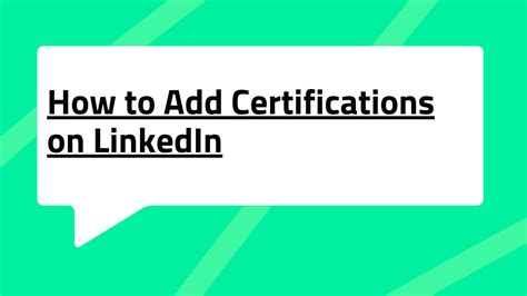 How To Add Certifications On Linkedin Complete Guide