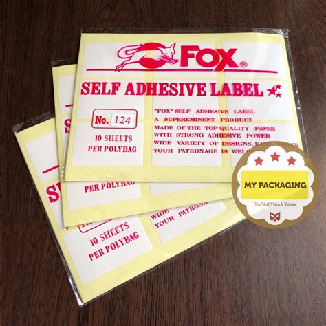 Jual Label Nama PUTIH 124 ( 40 X 57 mm ) | Shopee Indonesia