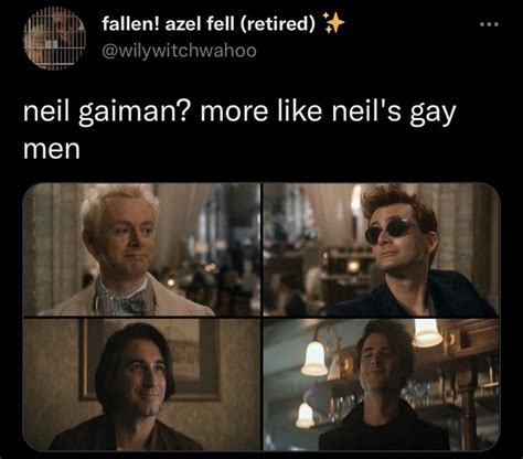 Pin By Marina Bruno On Good Omens Good Omens Book Cute Gay Best Shows Ever