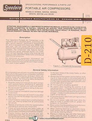 Dayton Air Compressor Manual