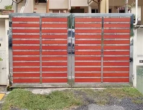 Modern Stainless Steel Main Gate For Home At Rs 950 Sq Ft In Gurugram