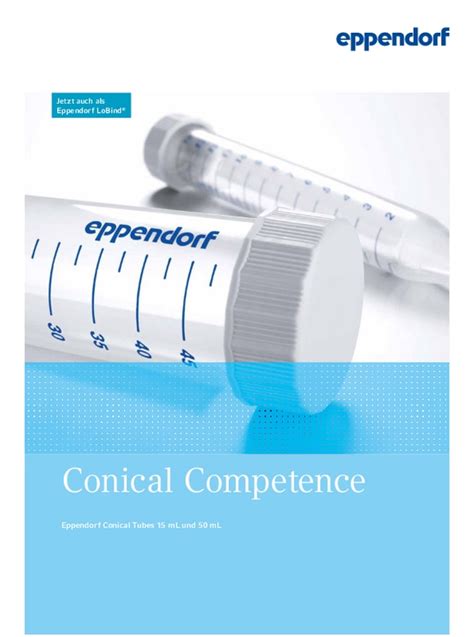 Eppendorf Conical Tubes Ml Ml