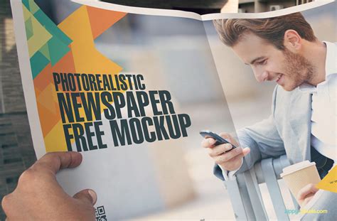 Free Stunning Newspaper Ad Design Mockup | free psd | UI Download