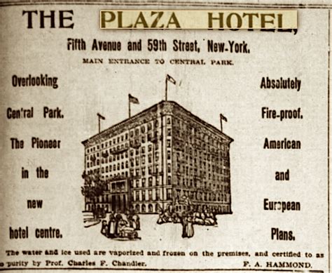 Plaza Hotel 1907 | Ephemeral New York