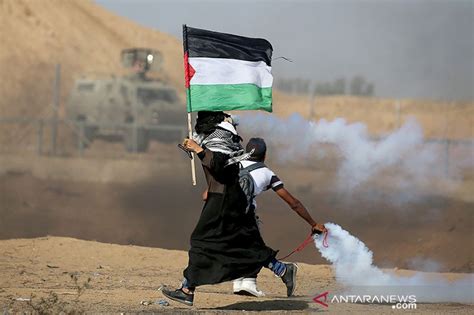 Tentara Israel Lukai Orang Palestina Dalam Protes Di Jalur Gaza