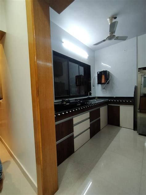 Wooden Modular Kitchen At Rs Sq Ft Darpan Society Ahmedabad