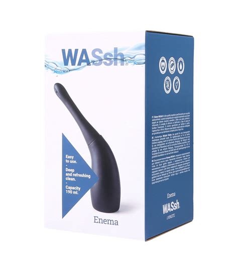 ENEMA LIMPIEZA ANAL NEGRA ML