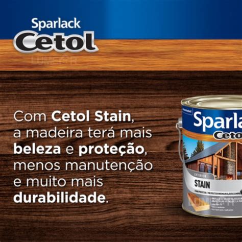 Sparlack Cetol Stain Acetinado Exterior L Cores Frete Gr Tis