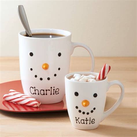 Paint A Mug Snowmen Sharpie Coffee Mugs Diy Sharpie Mug Sharpie