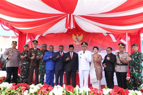 Manogar Sirait Resmi Jabat Pj Bupati Mamberamo Tengah Radarpaginews