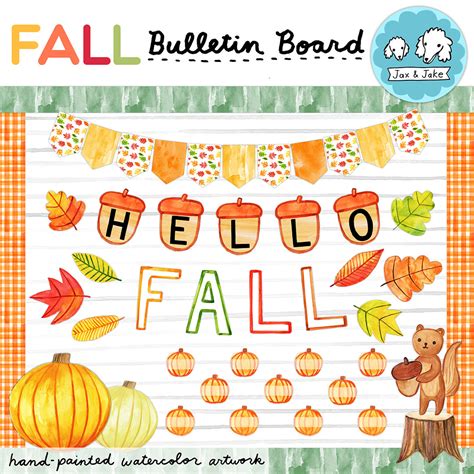 Fall Bulletin Board Ideas – Jax and Jake