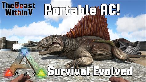 Ark Survival Evolved Dimetrodon Taming Youtube