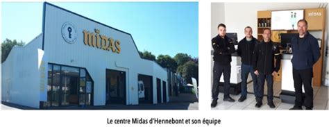 Franchise Midas ouverture dun nouveau centre à Hennebont 56