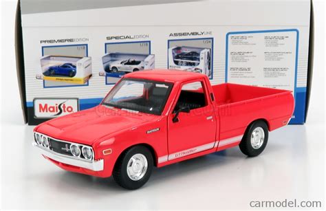 Maisto Escala Datsun Pick Up Red