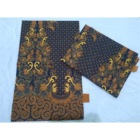 Jual Batik Sogan Klasik Motif Truntum Gunungan Jarik Sogan Klasik