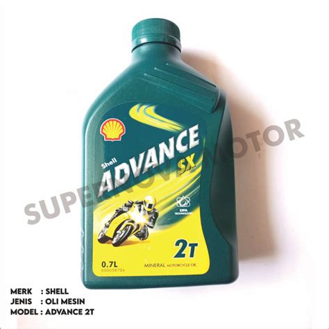 OLI SAMPING SHELL ADVANCE SX 2T MINERAL MOTORCYCLE OIL DPA TECHNOLOGY